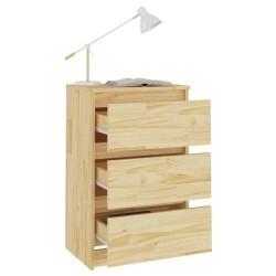 Table de chevet 40x29,5x64 cm Bois de pin solide 634743634743