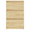 Table de chevet 40x29,5x64 cm Bois de pin solide 634743634743