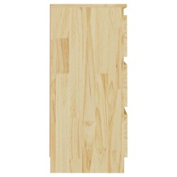 Table de chevet 40x29,5x64 cm Bois de pin solide 634743634743