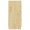 Table de chevet 40x29,5x64 cm Bois de pin solide 634743634743