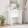 Table console Blanc brillant 93 x 40 x 75 cm Bois d'ingénierie 634745634745