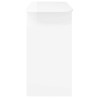 Table console Blanc brillant 93 x 40 x 75 cm Bois d'ingénierie 634745634745