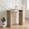 Table console Chêne Sonoma 100 x 39,5 x 75 cm Bois d'ingénierie 634746634746