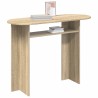 Table console Chêne Sonoma 100 x 39,5 x 75 cm Bois d'ingénierie 634746634746