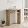 Table console Chêne Sonoma 100 x 39,5 x 75 cm Bois d'ingénierie 634746634746
