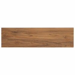 Table console Naturel 110 x 30 x 80 cm Bois de teck massif 634747634747