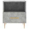 Tables de chevet 2pcs gris béton 40x35x47,5cm bois d’ingénierie 634752634752