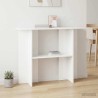 Table console Blanc 100 x 30 x 75 cm Bois d'ingénierie 634753634753
