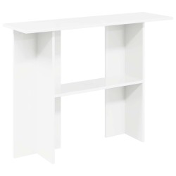 Table console Blanc 100 x 30 x 75 cm Bois d'ingénierie 634753634753