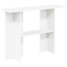 Table console Blanc 100 x 30 x 75 cm Bois d'ingénierie 634753634753
