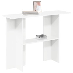 Table console Blanc 100 x 30 x 75 cm Bois d'ingénierie 634753634753