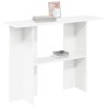 Table console Blanc 100 x 30 x 75 cm Bois d'ingénierie 634753634753