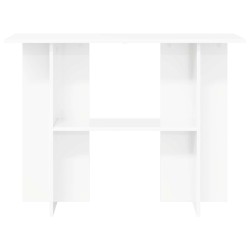 Table console Blanc 100 x 30 x 75 cm Bois d'ingénierie 634753634753