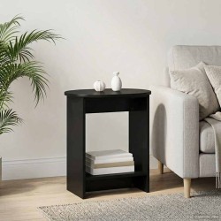 Table d'appoint Noir 50 x 39,5 x 55 cm Bois d'ingénierie 634756634756
