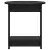 Table d'appoint Noir 50 x 39,5 x 55 cm Bois d'ingénierie 634756634756