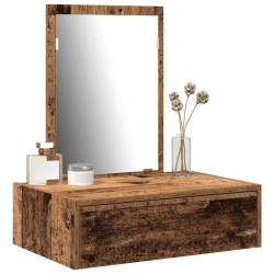 Table de Toilette Marron 60 x 40 x 70 cm Bois d'ingénierie 634758634758
