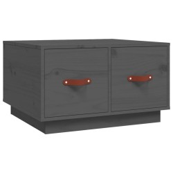Table basse Gris 60x53x35 cm Bois massif de pin 634759634759