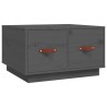 Table basse Gris 60x53x35 cm Bois massif de pin 634759634759