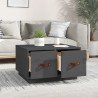 Table basse Gris 60x53x35 cm Bois massif de pin 634759634759