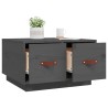 Table basse Gris 60x53x35 cm Bois massif de pin 634759634759