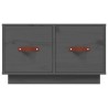 Table basse Gris 60x53x35 cm Bois massif de pin 634759634759