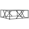 Table basse sonoma gris 100x100x40 cm bois d'ingénierie 634760634760
