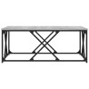 Table basse sonoma gris 100x100x40 cm bois d'ingénierie 634760634760