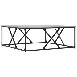 Table basse sonoma gris 100x100x40 cm bois d'ingénierie 634760634760