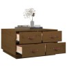 Table basse Marron miel 80x80x45 cm Bois massif de pin 634761634761