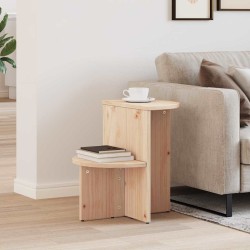Table basse Naturel 50 x 40 x 50 cm Bois massif en pin 634762634762