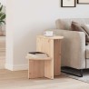 Table basse Naturel 50 x 40 x 50 cm Bois massif en pin 634762634762