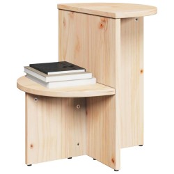 Table basse Naturel 50 x 40 x 50 cm Bois massif en pin 634762634762