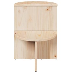 Table basse Naturel 50 x 40 x 50 cm Bois massif en pin 634762634762