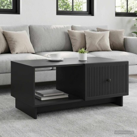 Table basse Noir 90 x 50 x 40 cm Bois d'ingénierie 634764634764