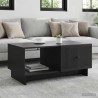 Table basse Noir 90 x 50 x 40 cm Bois d'ingénierie 634764634764