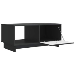 Table basse Noir 90 x 50 x 40 cm Bois d'ingénierie 634764634764