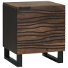 Table de chevet 2 pcs Noyer 40 x 33 x 46 cm Bois d'ingénierie 634765634765