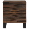 Table de chevet 2 pcs Noyer 40 x 33 x 46 cm Bois d'ingénierie 634765634765