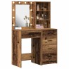 Table de Toilette avec tiroir 2 pcs Marron 50 x 41 x 135 cm 634768634768