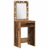 Table de Toilette avec tiroir 2 pcs Marron 50 x 41 x 135 cm 634768634768