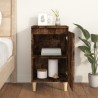 Table de chevet chêne fumé 40x35x70 cm bois d'ingénierie 634770634770