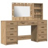 Table de Toilette 3 pcs Chêne artisanal 78,5 x 41 x 135 cm 634773634773
