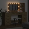 Table de Toilette 3 pcs Chêne artisanal 78,5 x 41 x 135 cm 634773634773