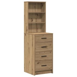 Table de Toilette 3 pcs Chêne artisanal 78,5 x 41 x 135 cm 634773634773