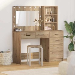 Table de Toilette 2 pcs Marron 78.5 x 41 x 135 cm 634775634775