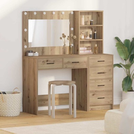Table de Toilette 2 pcs Marron 78.5 x 41 x 135 cm 634775634775