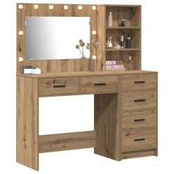 Table de Toilette 2 pcs Marron 78.5 x 41 x 135 cm 634775634775