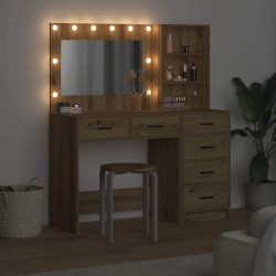 Table de Toilette 2 pcs Marron 78.5 x 41 x 135 cm 634775634775