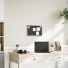 Tableau noir avec cadre bois de pin massif noir 40x30 cm 634778634778