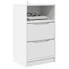 Tables de chevet 2 pcs Blanc 40 x 30 x 467 cm Bois d'ingénierie 634779634779